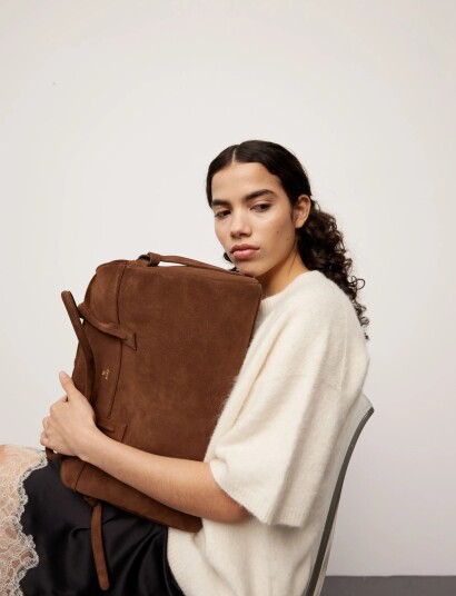 Adax Rozzano Shoulder Bag Vivienne   Brown   ONE SIZE
