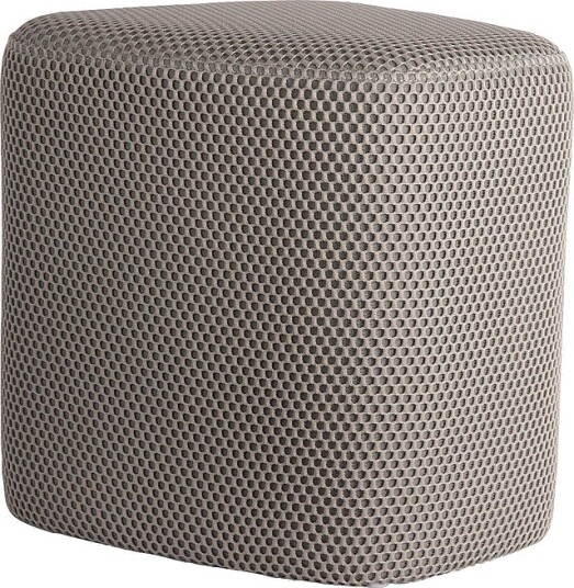 Leitmotiv Puff Retro Mesh Grå Leitmotiv Puff Retro Mesh Grå