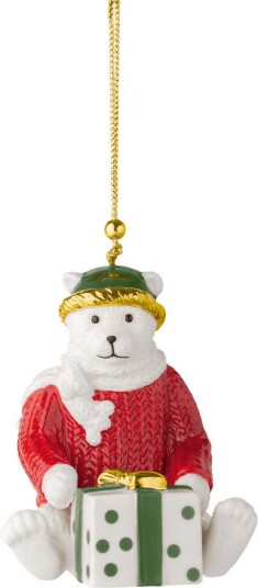 Villeroy & Boch Christmas Classic ornament teddybjørn 2026 gull Villeroy & Boch Christmas Classic ornament teddybjørn 2026 gull