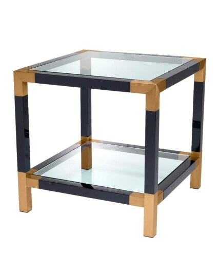 Eichholtz Royalton sidobord svart OUTLET