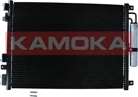 KAMOKA 7800370 Kondensator, klimaanlegg