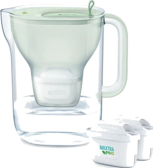 Brita Style eco Alt-i-ett Vannfilterkanne - Inkl. 2 Maxtra Pro filtre - Grønn
