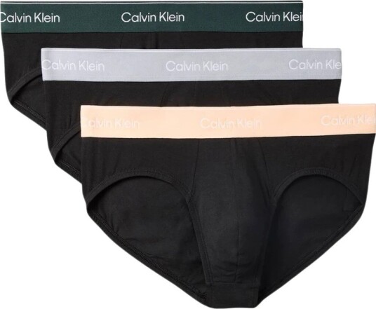 Calvin Klein Hip Brief 3Pk Black M
