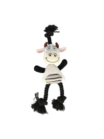 Dogman Hundeleke Cowe Rep Tau Plysj 40Cm