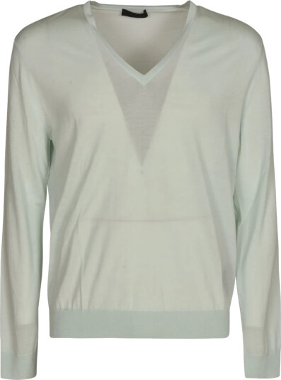 Prada Herre Strikkevarer Beige M, Prada Herre Strikkevarer Beige M,