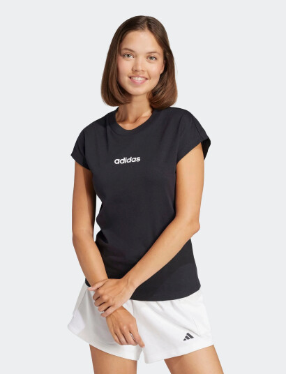 adidas Sportswear W Lin Sj T - Black - XS adidas Sportswear W Lin Sj T - Black - XS