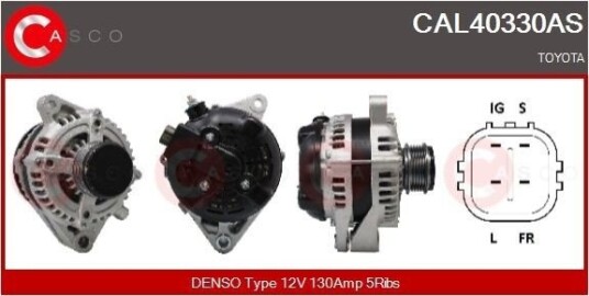 CASCO CAL40330AS Dynamo