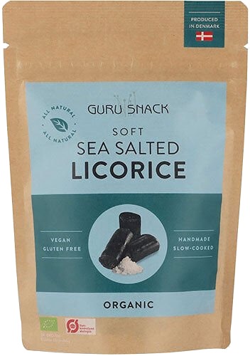 Guru Snack Soft Sea Salted Licorice Ø 100 GR