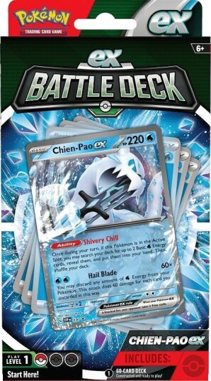Pokémon Chien-Pao Battle Deck Pokémonkort - 6+ År