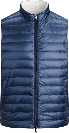 Herno Reversible vest 48 blå herre