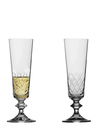 Lyngby Glas Champagneglas Eaton 2 Stk. - Nude - 16 CL Lyngby Glas Champagneglas Eaton 2 Stk. - Nude - 16 CL