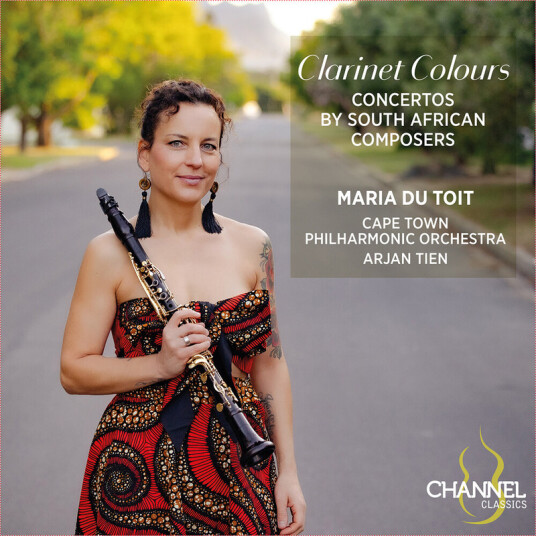 Maria Du Toit Cape Town Philharmonic Orchestra Arjan Tien Clarinet Colours CD