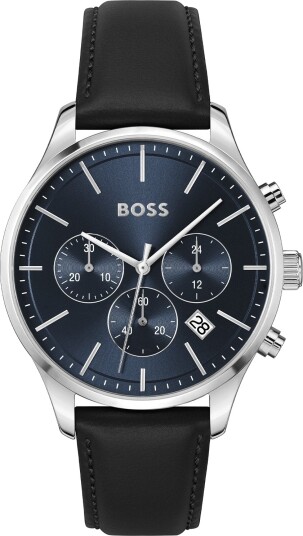 BOSS Avery 1514156 - Herre - 42 mm - Analog - Kvarts urverk - Mineralglas BOSS Avery 1514156 - Herre - 42 mm - Analog - Kvarts urverk - Mineralglas
