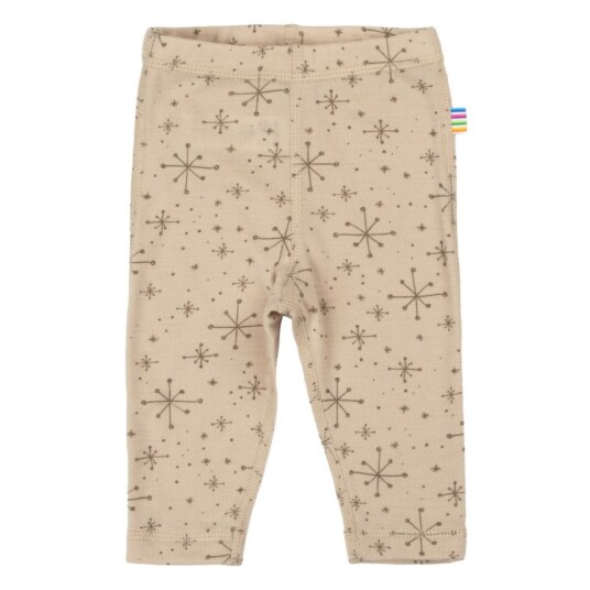 Joha Longs i Ull Snøfnugg Beige 120 Joha Longs i Ull Snøfnugg Beige 120