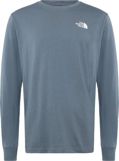The North Face M Evolution Box Nse Regular Long Sleeve Grey XL