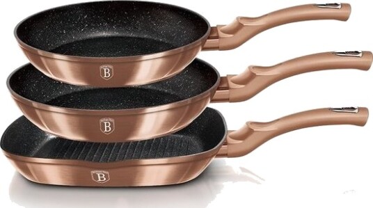 Stekepanne Berlinger Haus Metallic 20 24 28Cm 3Stk.