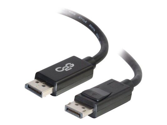 C2G 25ft Ultra High Definition DisplayPort Cable with Latches - 8K DisplayPort Cable - M/M - DisplayPort-kabel - 7.62 m