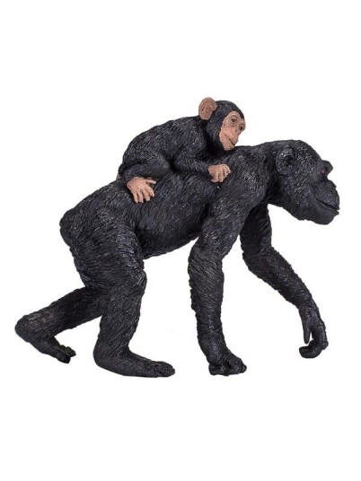 Mojo   Wildlife Chimpanzee with Baby