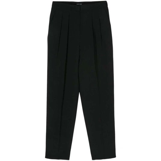 Giorgio Armani Dame Bukser Svart M Giorgio Armani Dame Bukser Svart M