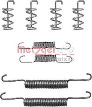 METZGER 105-0832 Tilbehørsett, håndbremsesko