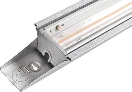 Indu23 Pro Ip23 76W 11.204 Lm 4000K Industribelysning Med Medium Linseoptikk Gjennomgående Tråd