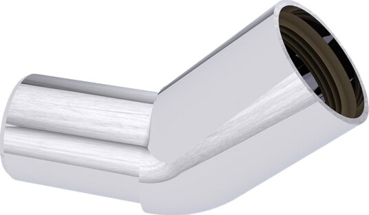 Faluvulk 32 mm Bend Enkelmuffe 45 Grd