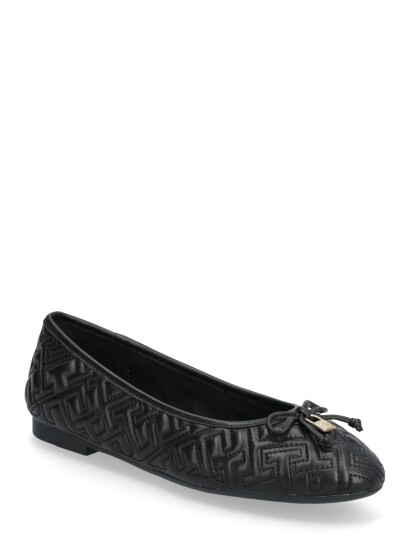 Tommy Hilfiger Th Quilted Ballerina Black 37 Tommy Hilfiger Th Quilted Ballerina Black 37