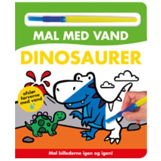 Alvilda Mal med Vand Dinosaurer Alvilda Mal med Vand Dinosaurer