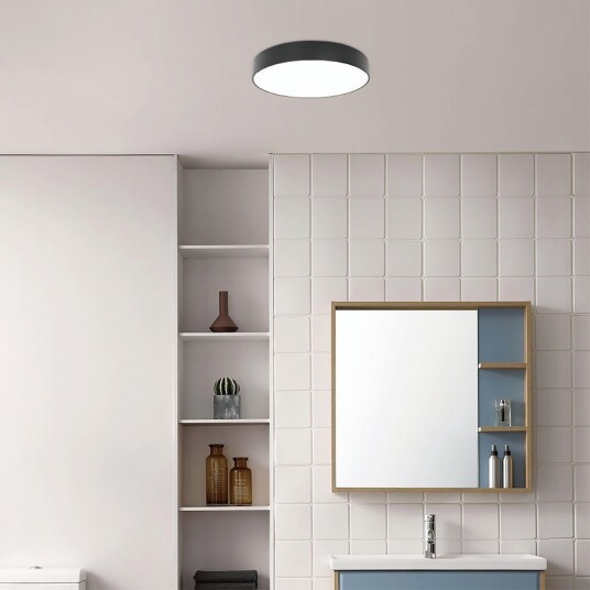 TREND INE PLAFOND SORT Ø32 CM
