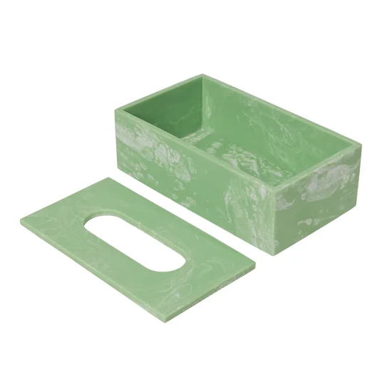 Ferm Living Mist Tissue Box Seafoam