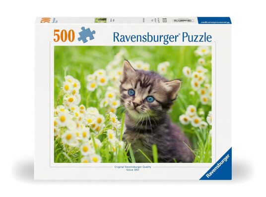 Ravensburger - Puzzle Kitten In The Meadow 500p  12000367 