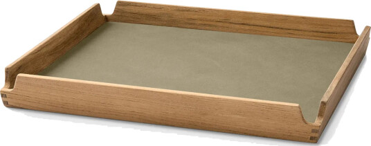 LIND DNA Luftig teakbrett square S Nupo herbal dust