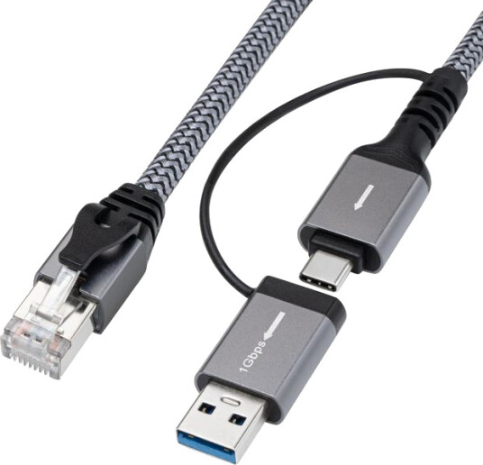 MicroConnect CAT6 FTP to USB A-C adapter MicroConnect CAT6 FTP to USB A-C adapter