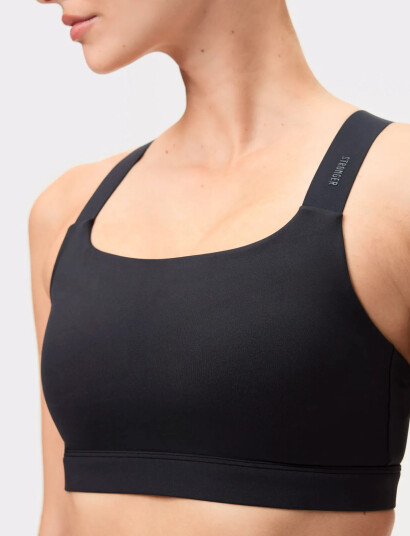 STRONGER Active Sports Bra Black XL