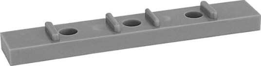 Faluplast 19411 Distanseblokk for 110 mm enkel klemme, grå, Installasjon