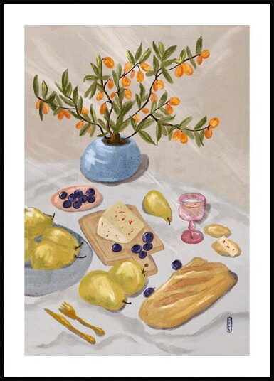 Gin and Tonic In the Afternoon Sun Illustration Plakat Plakat / 70x100cm Gin and Tonic In the Afternoon Sun Illustration Plakat Plakat / 70x100cm