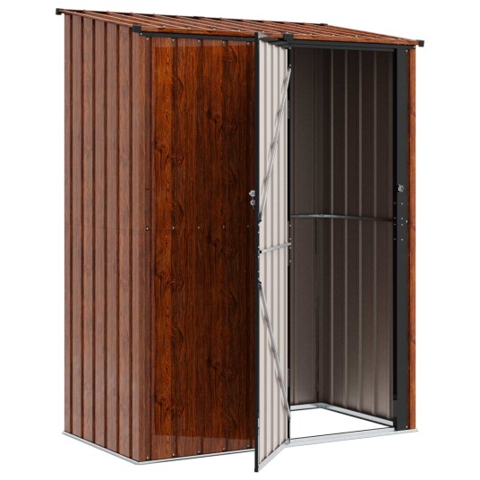 Hageskur Brun 153,5 x 86 x 200 cm Metall Hageskur Brun 153,5 x 86 x 200 cm Metall