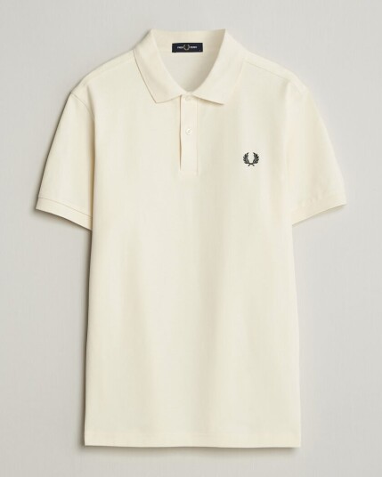 Fred Perry Plain Polo Ecru