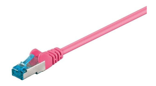 Pro LAN 5m CAT 6A S/FTP Nettverkskabel Magenta - Halogenfri Pro LAN 5m CAT 6A S/FTP Nettverkskabel Magenta - Halogenfri