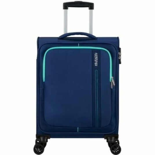 Kabinkoffert American Tourister 146674-6636 Blå 55 x 40 x 20 cm Kabinkoffert American Tourister 146674-6636 Blå 55 x 40 x 20 cm