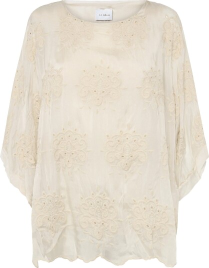 La Rouge | Donatella Embroidery Blouse | L/XL