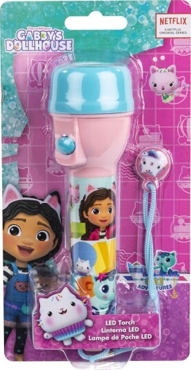 Gabby's Dollhouse Lommelykt LED 20 cm bruker 2xAA-batterier (ikke inkludert) Fra 3 år