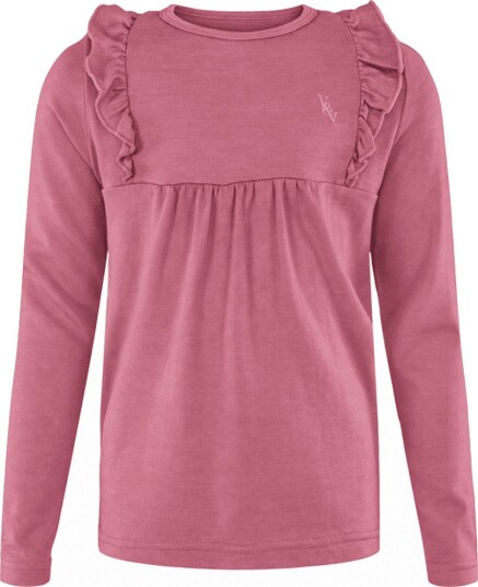 Vilje & Ve   Genser i Ull og Bambus Andie Soft Pink