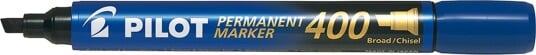 Pilot 504078 Markeringspenn skrå spiss, 20-pakk Blå, Markere & markører