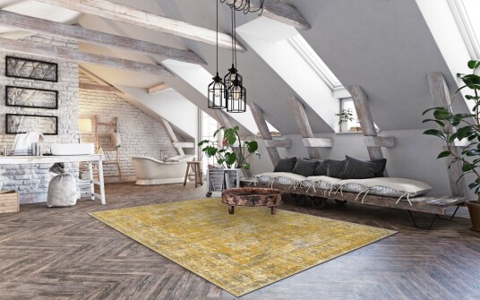 Wilton teppe Gombalia gul Størrelse: 200 x 280 cm