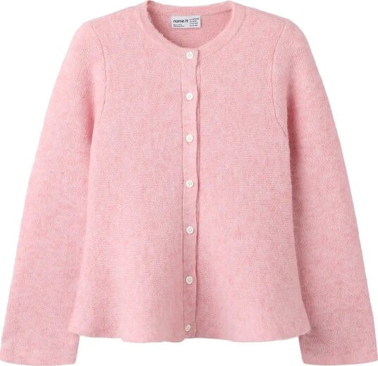 Name It Nkfkarolinne Ls Knt Card Pink 146 152