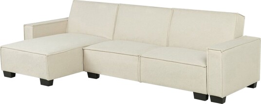 Halsnead Hjørnesovesofa Høyre Beige