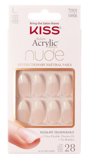 KISS Salon Acrylic Nude Nails Sensibility 28pcs KISS Salon Acrylic Nude Nails Sensibility 28pcs