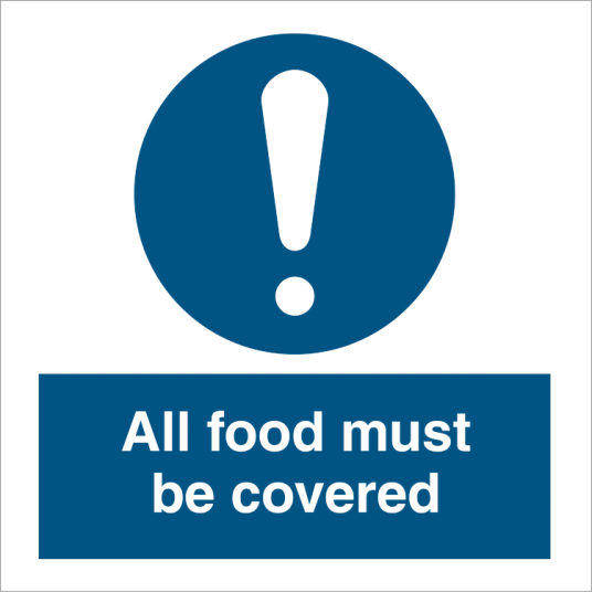 Jo Safety All food must be covered