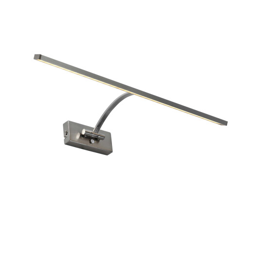 Ms - belysning Sawa vegglampe 5W 3 steg dim - Matt Nikkel Ms - belysning Sawa vegglampe 5W 3 steg dim - Matt Nikkel